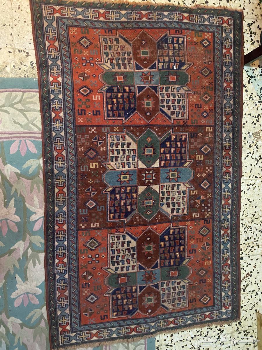 سجاده شغل يدوي روسيه قديمه طول مترين64612226717569112