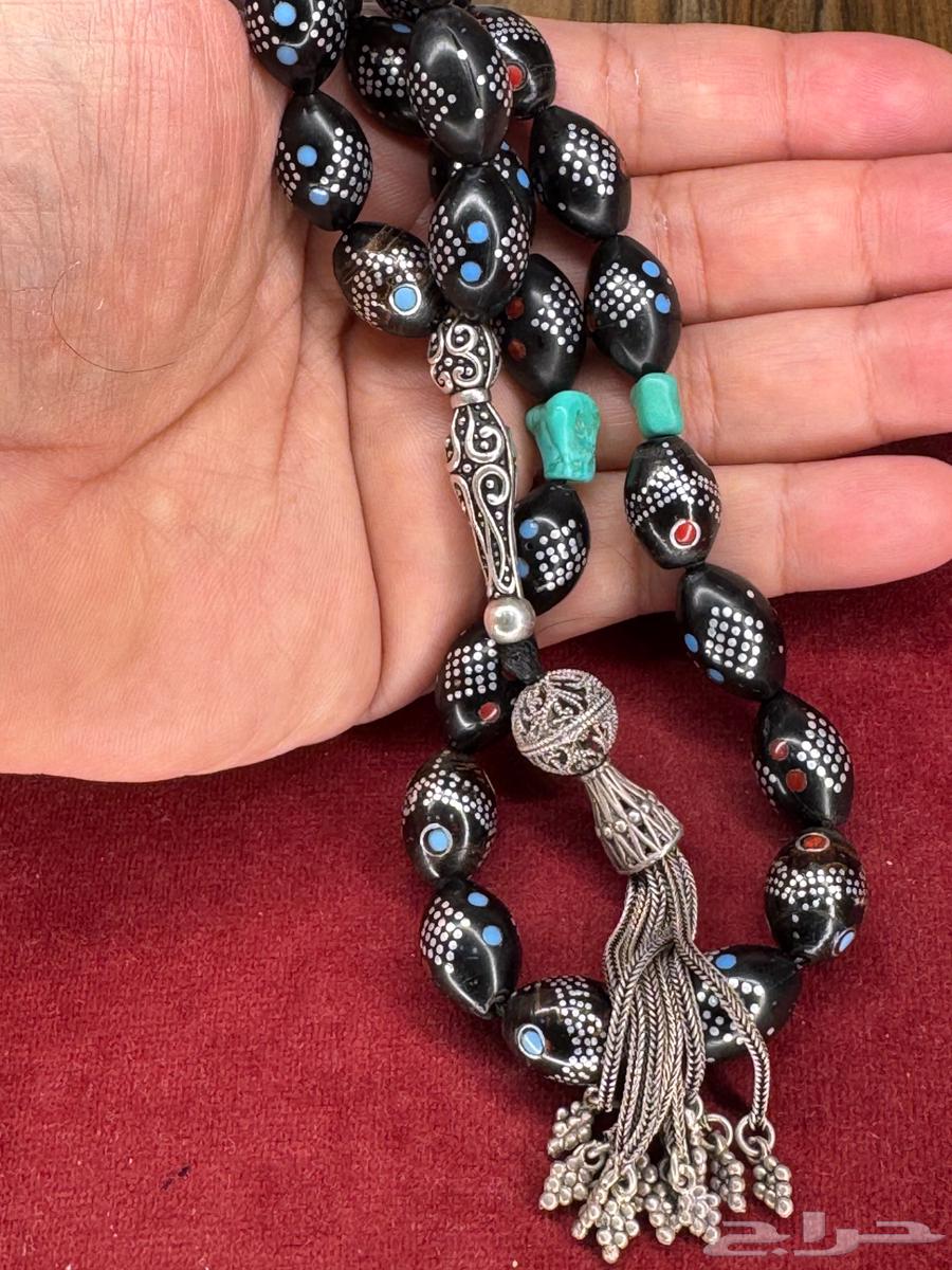 سبحة اليسر البحر الأحمر أنتيك يدوي64607122537090113