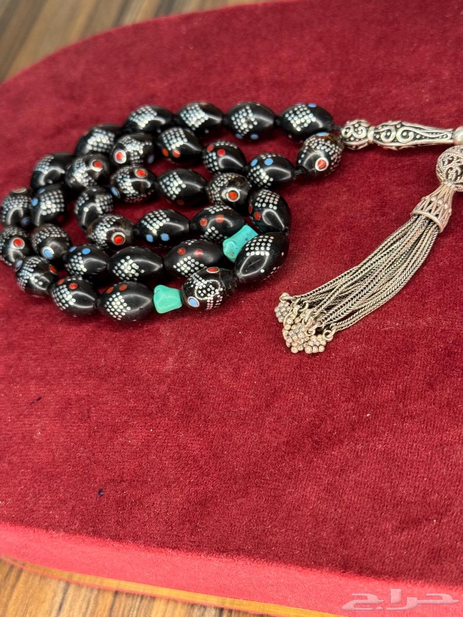 سبحة اليسر البحر الأحمر أنتيك يدوي64607122537090111