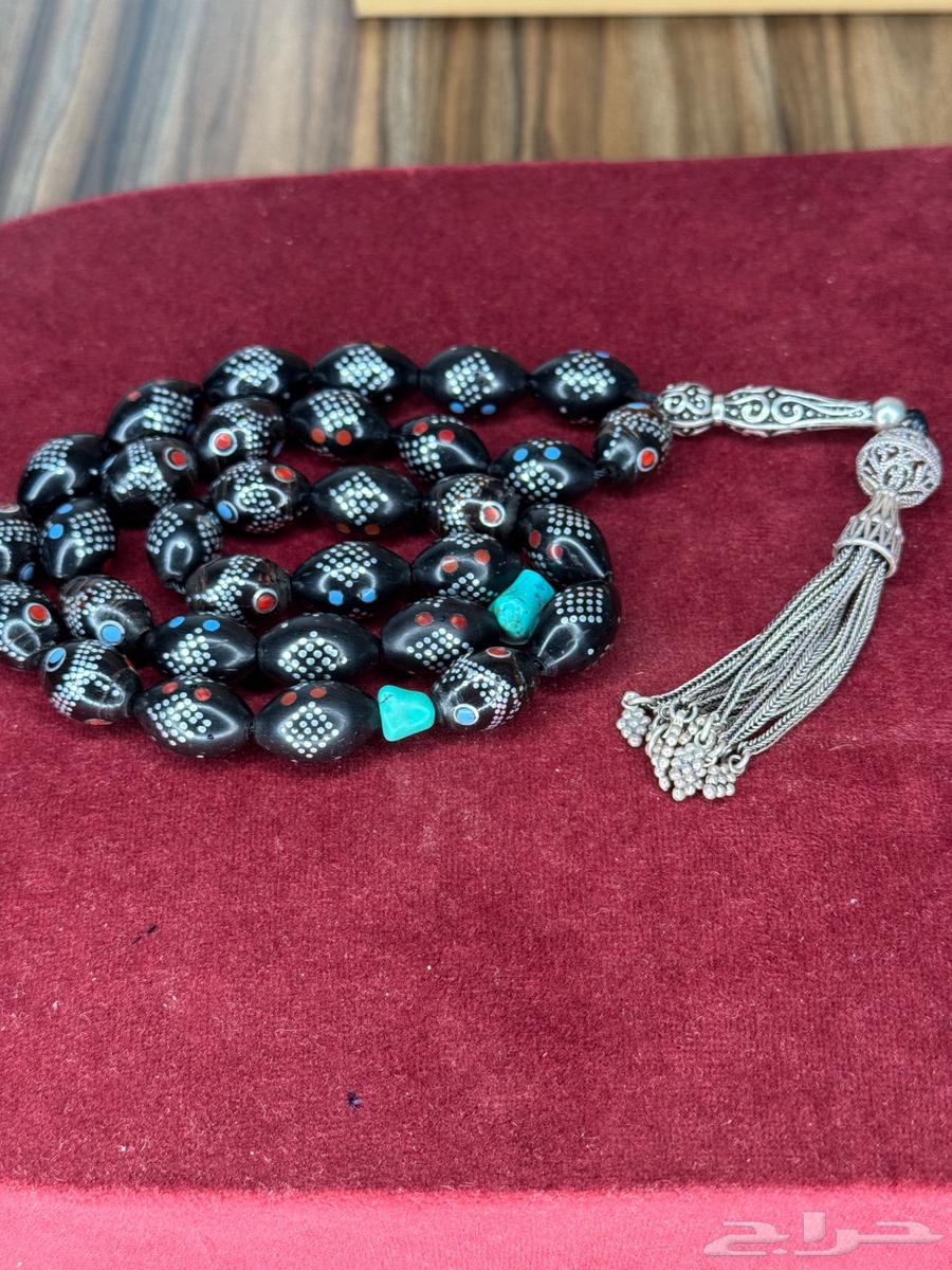 سبحة اليسر البحر الأحمر أنتيك يدوي64607122537090114