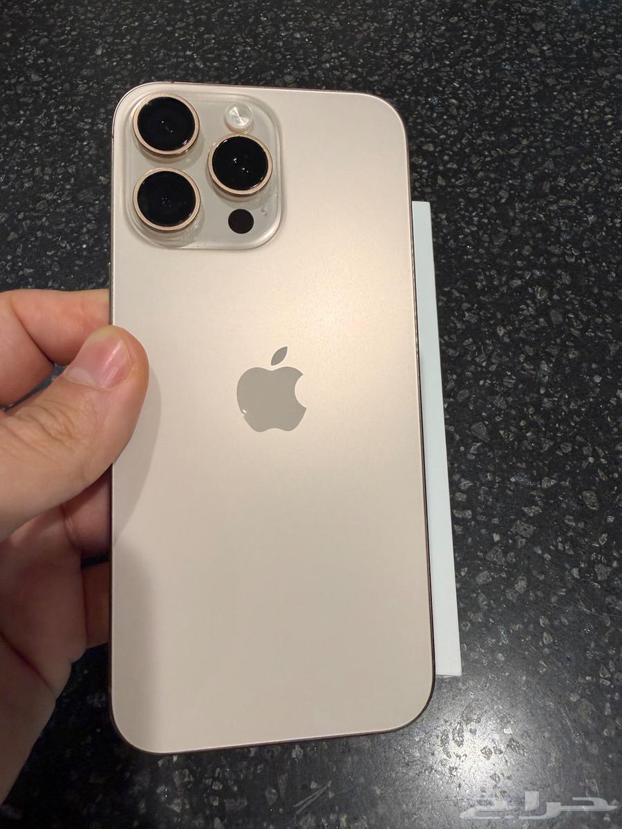 آيفون 16 برو ماكس 256 جيجا لون تيتانيوم استخدام نظيف جدا64616185141761110