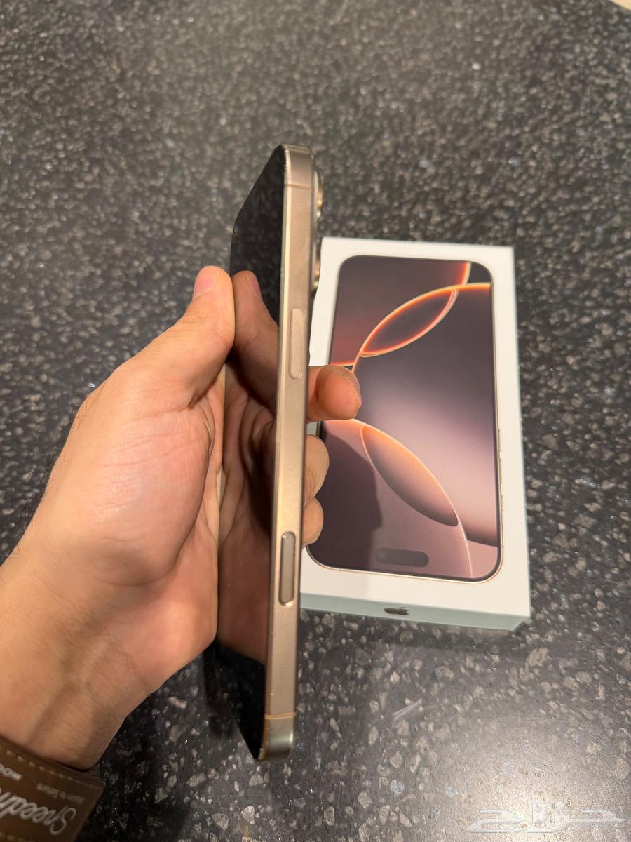 آيفون 16 برو ماكس 256 جيجا لون تيتانيوم استخدام نظيف جدا64616185141761113