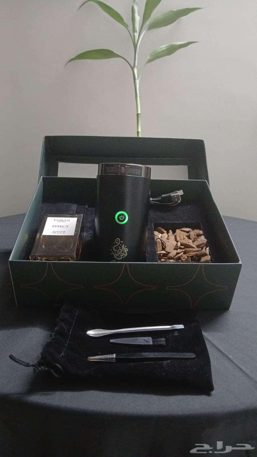 بوكس هديه عطر مع عود64509898979971110