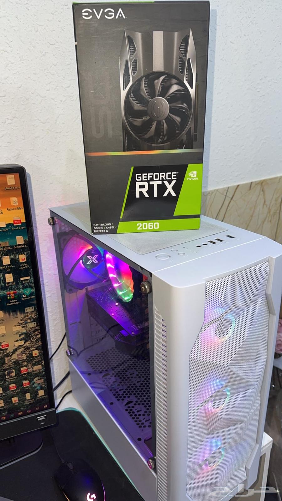 كمبيوتر بي سي قيمينق نظيف Pc gaming RTX64610917187971110