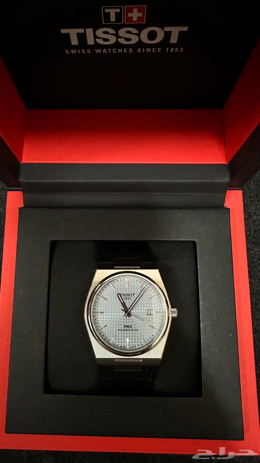 للبيع ساعة اصلية Tissot PRX Powermatic64615275731714111