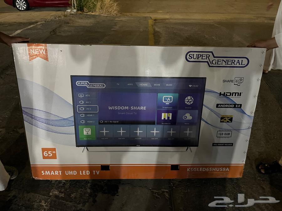 شاشه 65 بوصة جديده64607246293762110