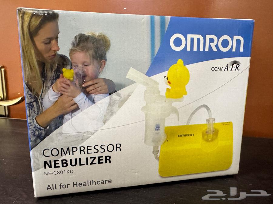 جهاز بخار للأطفال والكبار من OMRON   شبه جديد64616753100162110