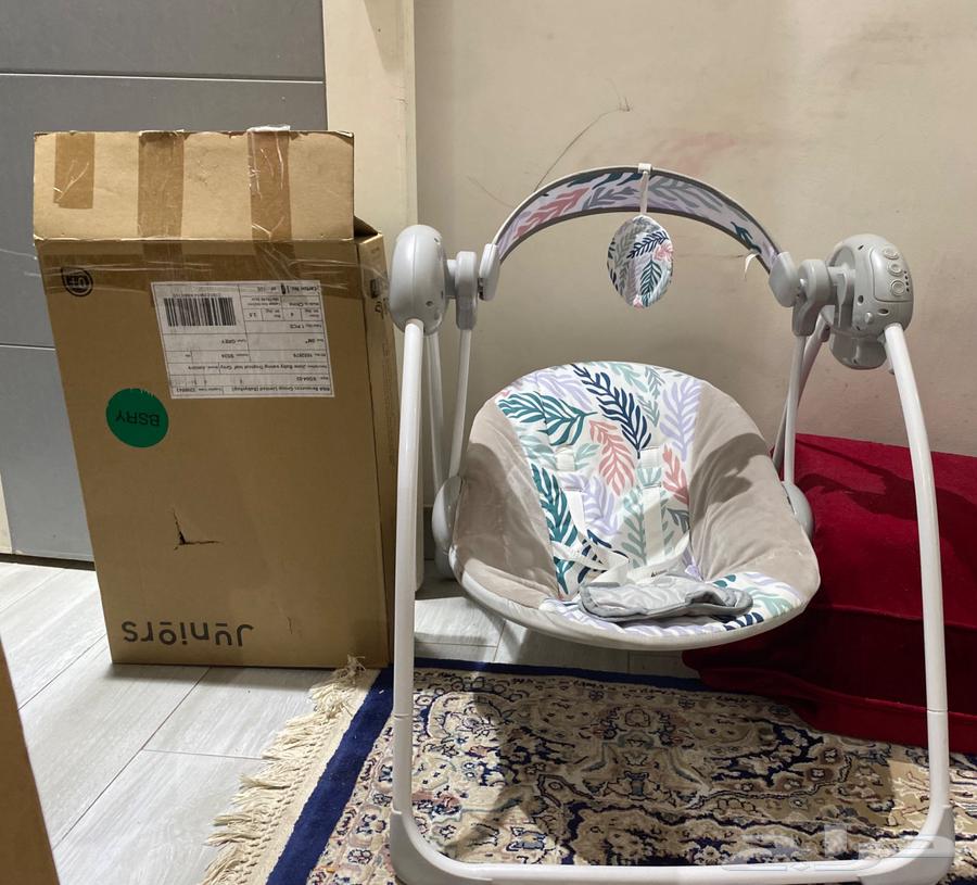 Baby Swing كرسي هزاز وارجوحة للأطفال يعمل بالبطاريات64609011017219112