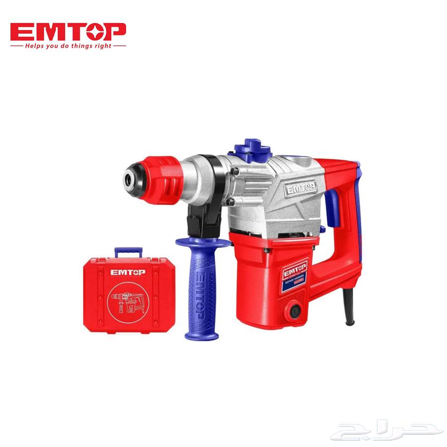 دريل دوار ودقاق احترافي EMTOP   800 واط64610679112707110