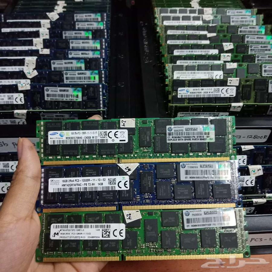 SERVER RAMS DDR3 and DDR4 original Pulled out64612363398019111