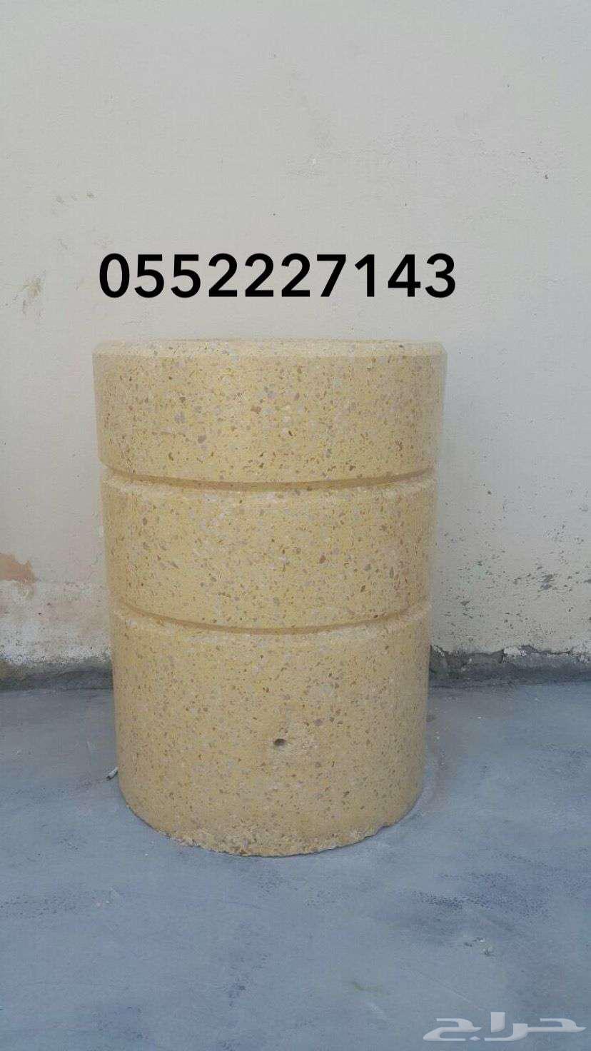 زينة حدائق كراسي خرسانية خارجية احواض زرع خرسانية64162476048385113