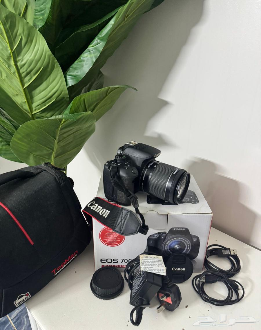 كاميرا كانون 700d اخت الجديدة64621517596289111