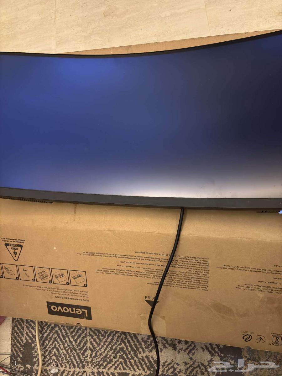 شاشة lenovo g34-10 خربانه خراب بسيط بالعرض64621555068801111