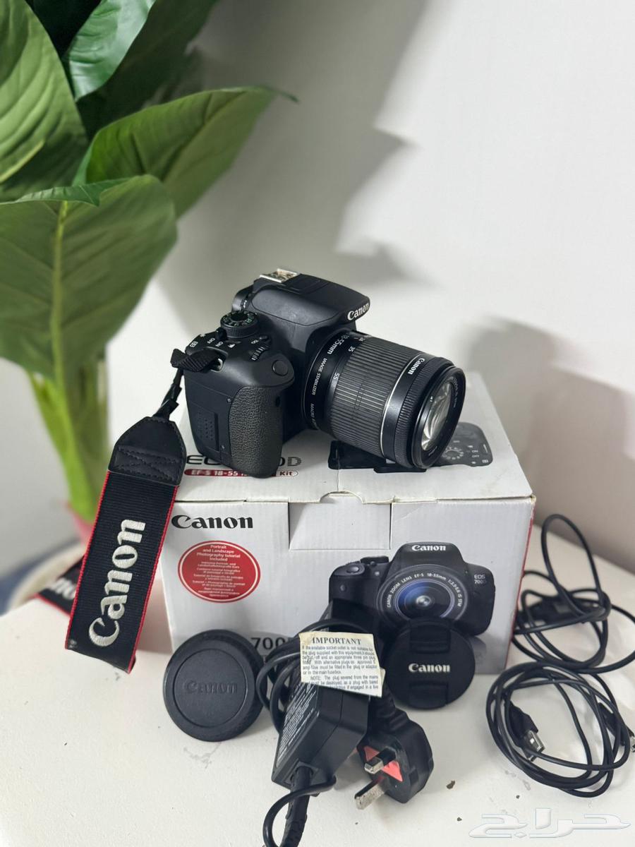 كاميرا كانون 700d اخت الجديدة64621517596289110