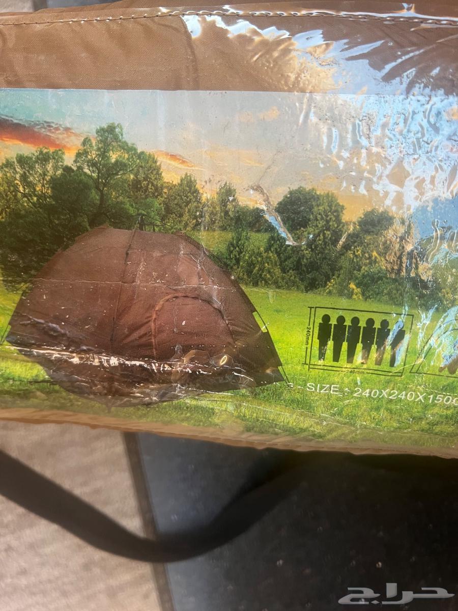 خيمة سفري للبيع مقاساتها موجودة في الصورة64622216024195110