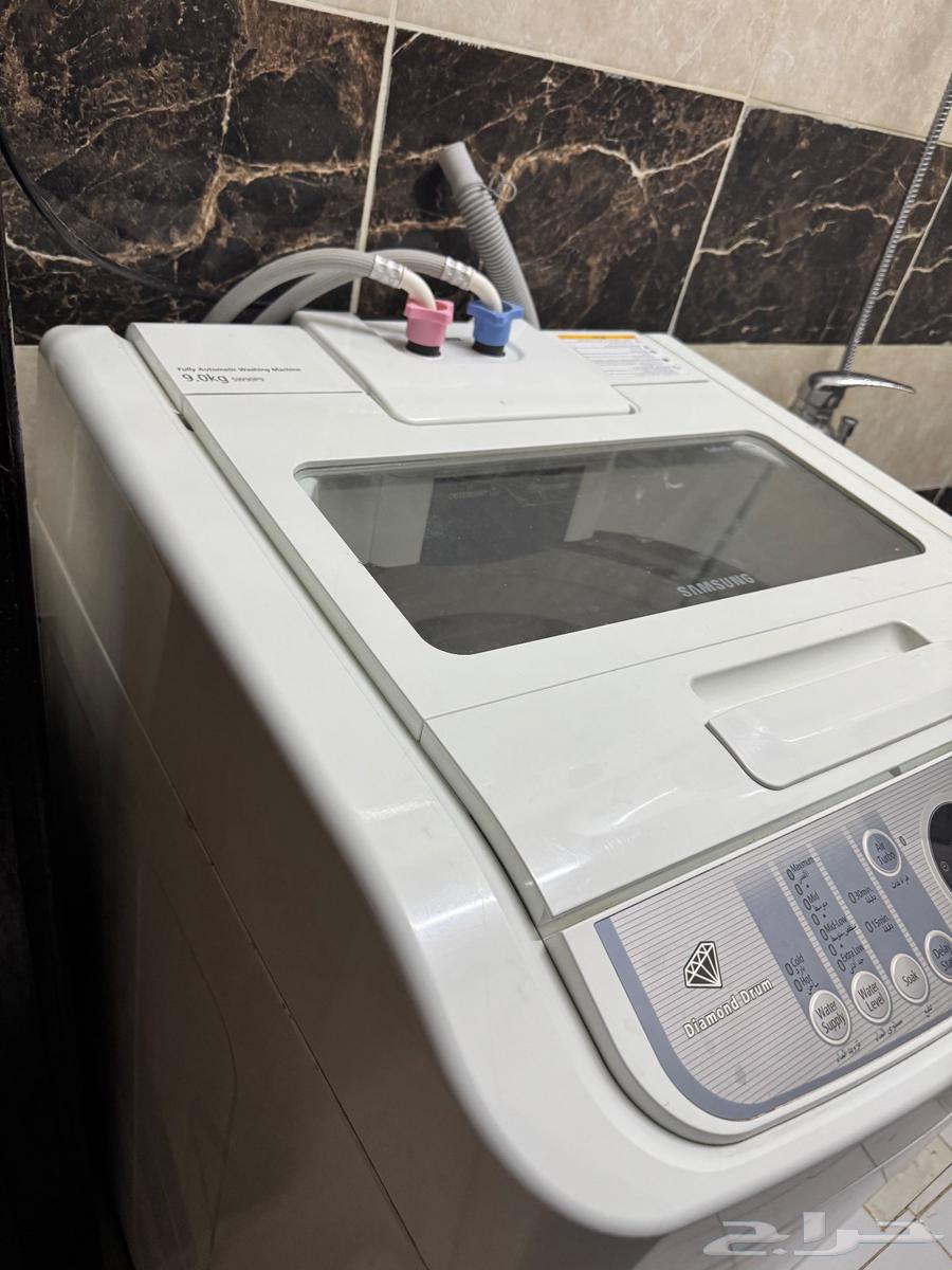 للبيع غسالة سامسونج استعمال خفيف حجم 9 كيلو64624034001153112