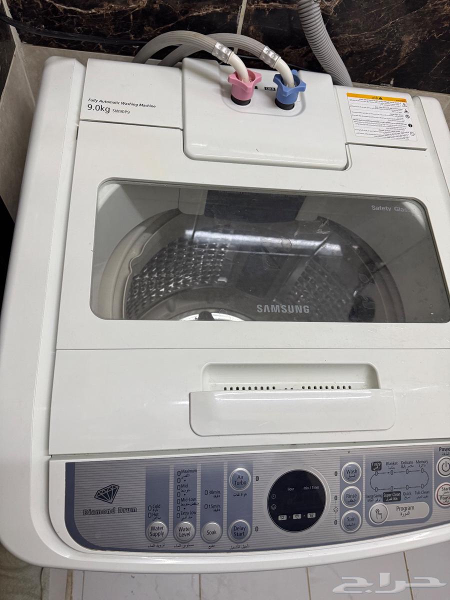 للبيع غسالة سامسونج استعمال خفيف حجم 9 كيلو64624034001153113