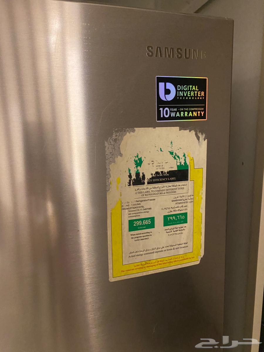 ثلاجة سامسونج للبيع تعمل وبحالة ممتازة64625075183105111