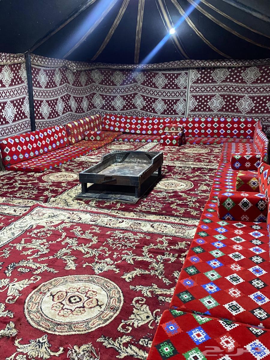 للبيع 4 بيوت شعر مع اثاثهم64617427750273111