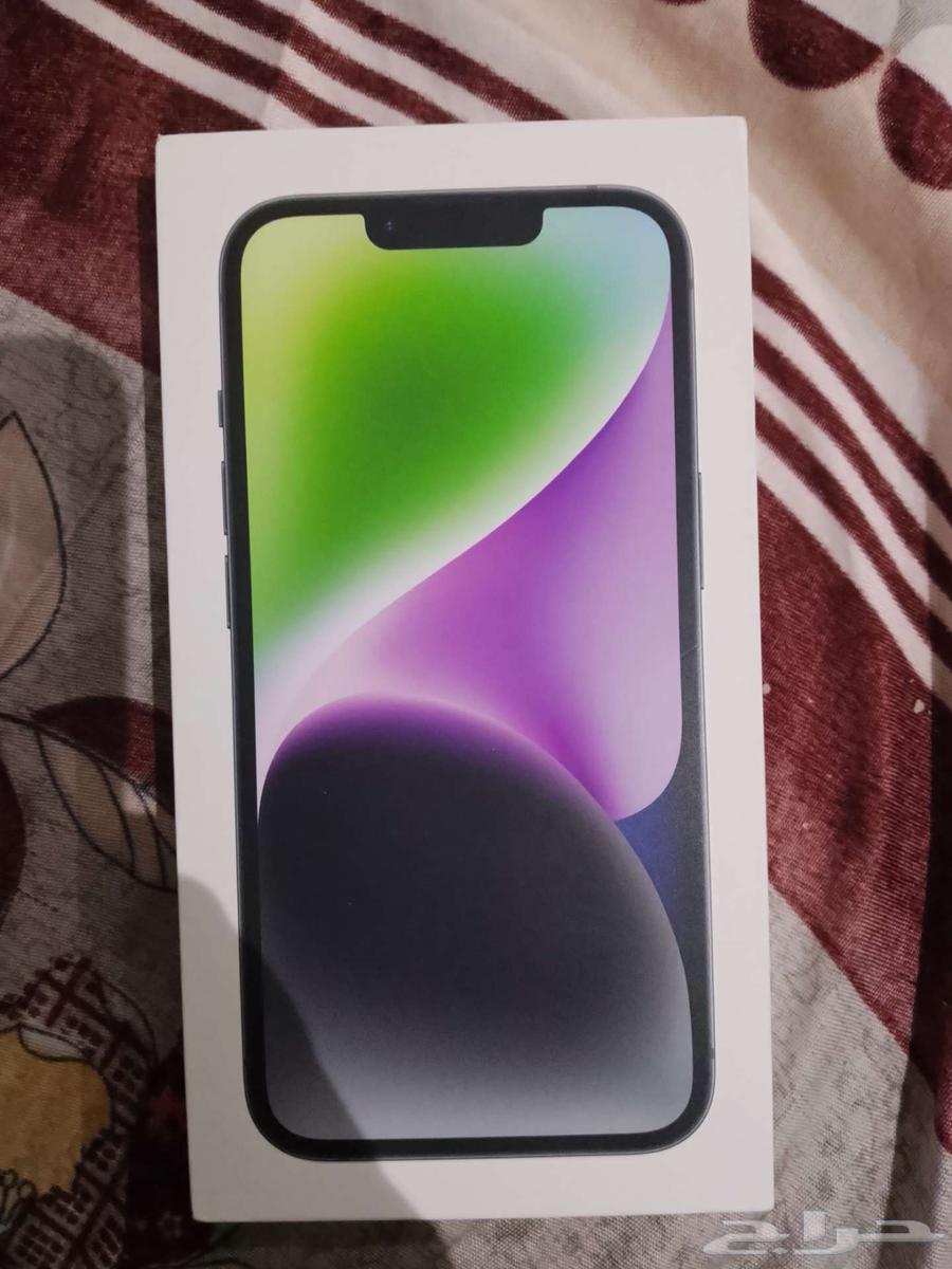 جوال ايفون 14جديد 128 اللون سماء اليل64617626636034110