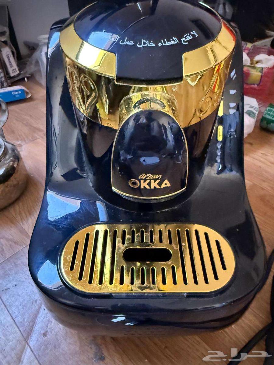 ماكينة قهوه جديده تركية OKKA بالكرتون إستعمال شهر للبيع64617888546690110