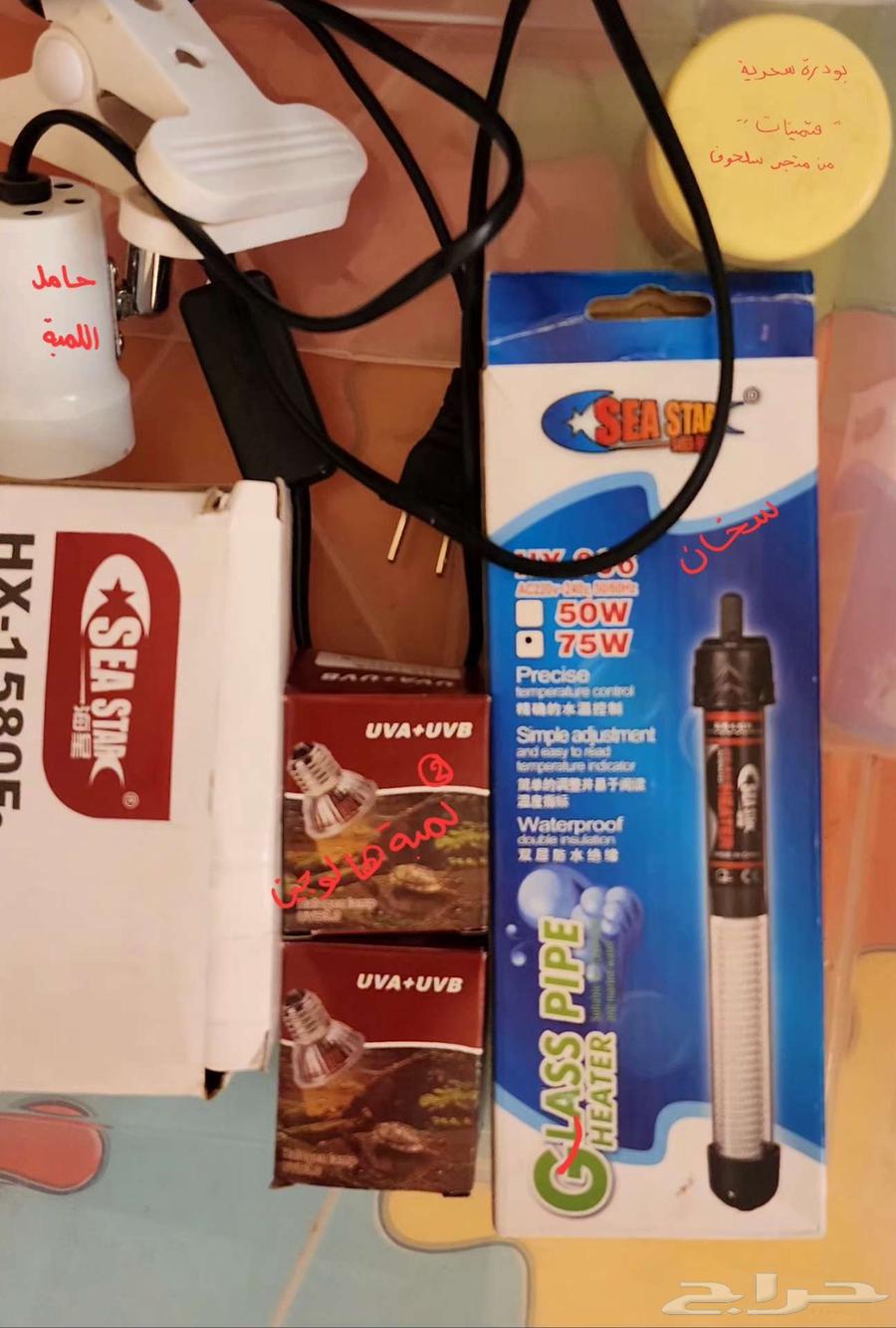 حوض سلاحف مائيه وملحقاته64558307983233114