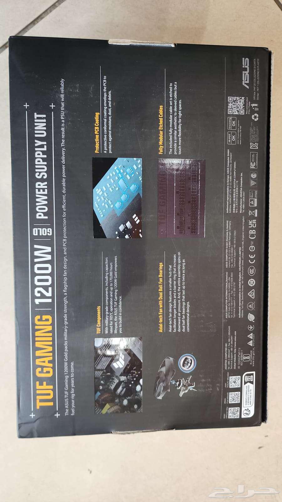 Asus TUF / NZXT Gaming 1200W Gold Power Supply – New Unit64619817269890114