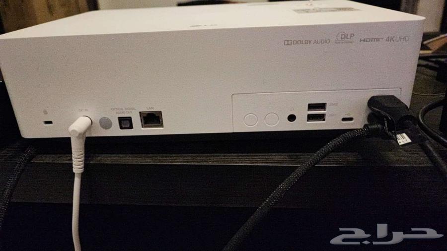 Excellent-condition cinema projector; professional projection screen64619642837505113