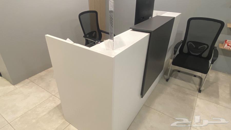 مكتب و ارفف ( اثاث مكتب ) للبيع64622575248130110