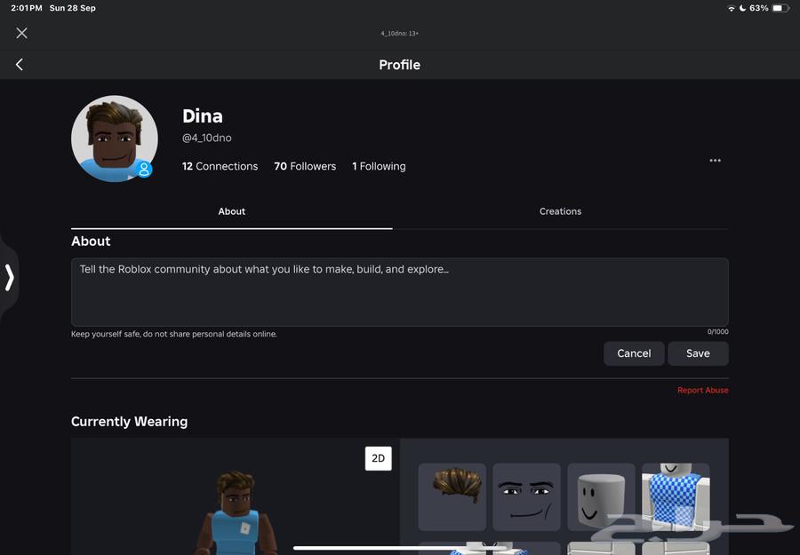 Roblox Account for Sale – Only 800 SAR, Fully Loaded64620680160003110