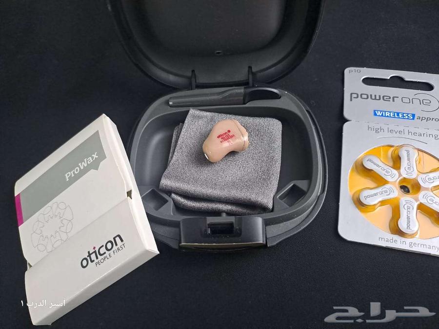 سماعة اذن طبية صغيرة Oticon ( نظيفة جدا استخدام امريكي )64624205510915111