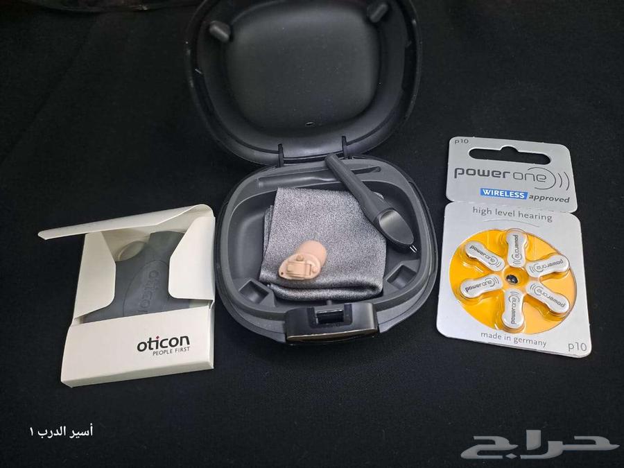 سماعة اذن طبية صغيرة Oticon ( نظيفة جدا استخدام امريكي )64624205510915113