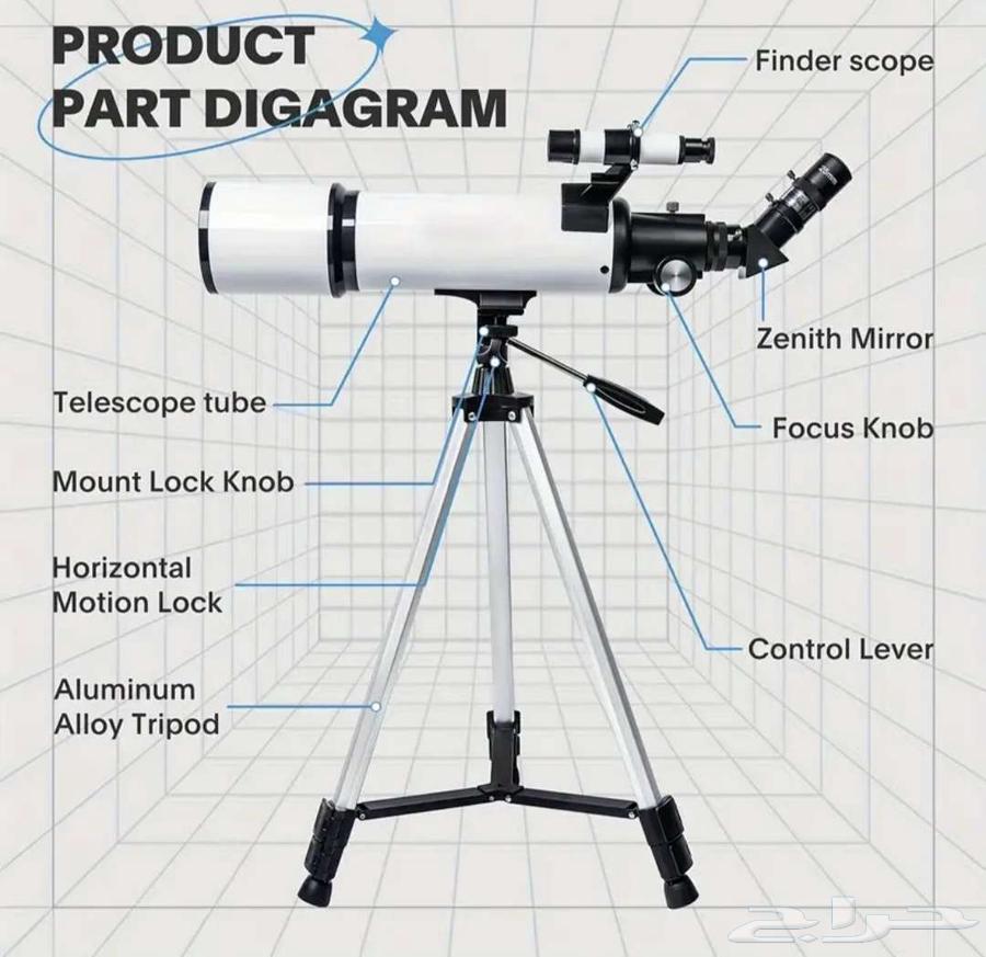 تلسكوب دربيل تستطيع رؤية القمر64597175544577113