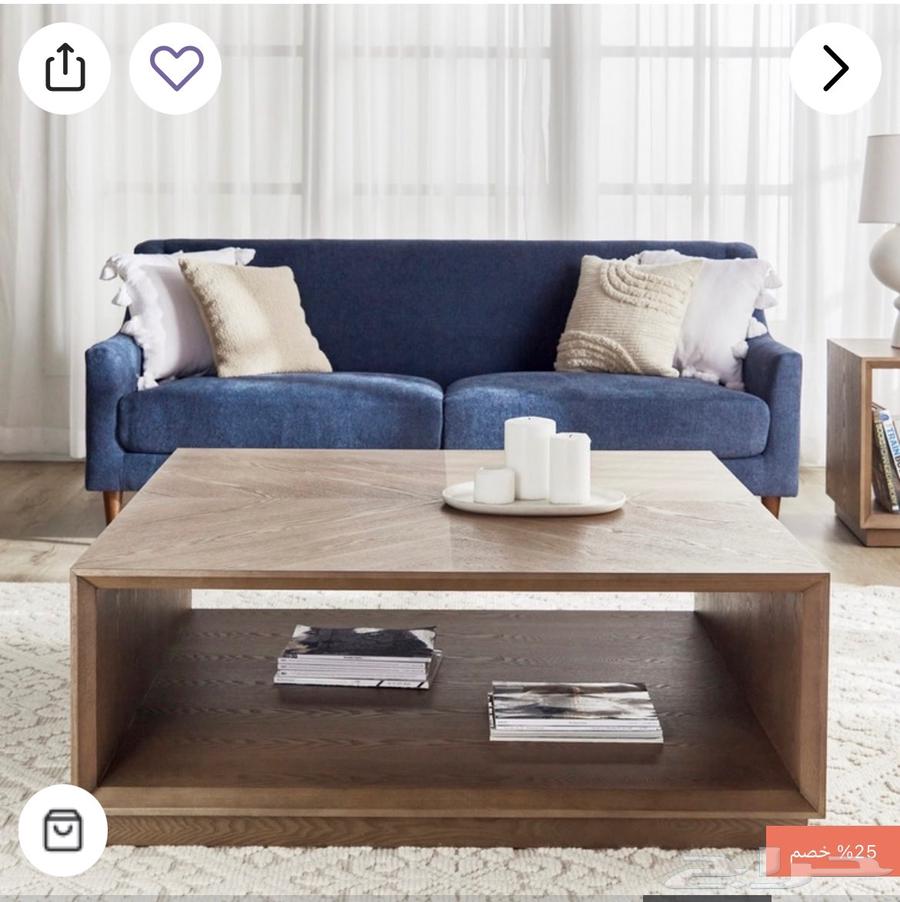 طاولة قهوة خشب من هوم سنتر64622066662274110