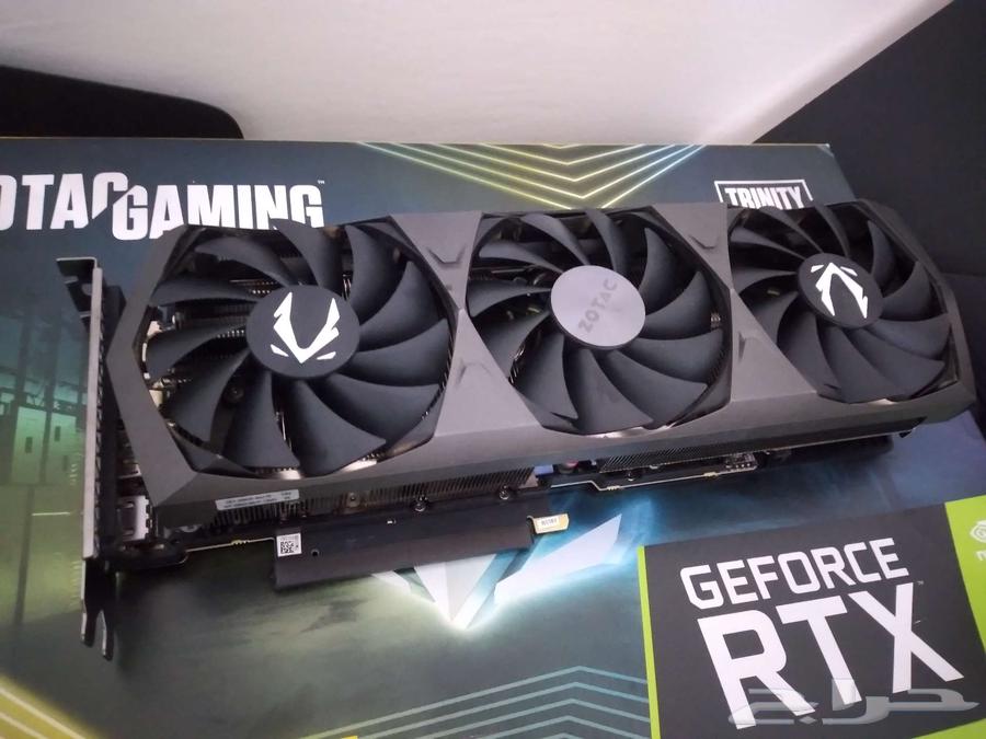 كرت شاشة 3090 ZOTAC استخدام شخصى نظيف (تم البيع)64548224598530113