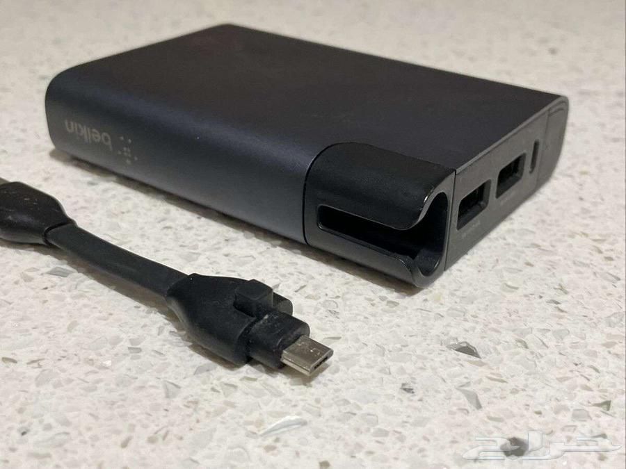 باور بنك بيلكن Belkin سعة 10 الآلآف جديد64405680587523114
