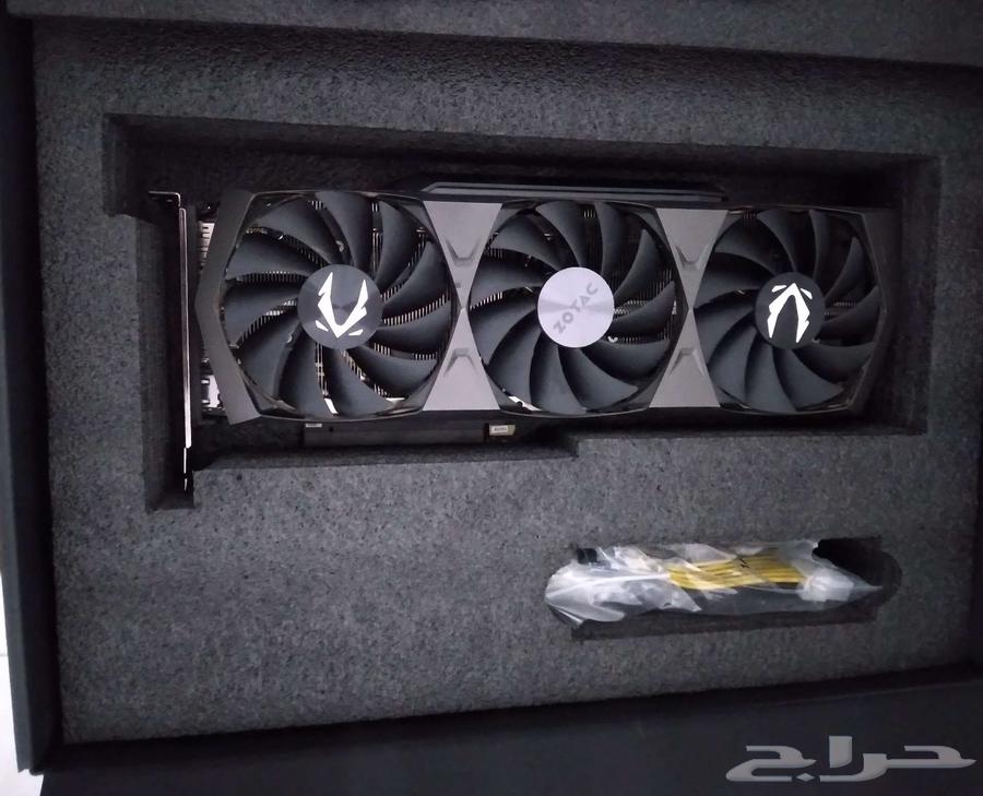 كرت شاشة 3090 ZOTAC استخدام شخصى نظيف (تم البيع)64548224598530114