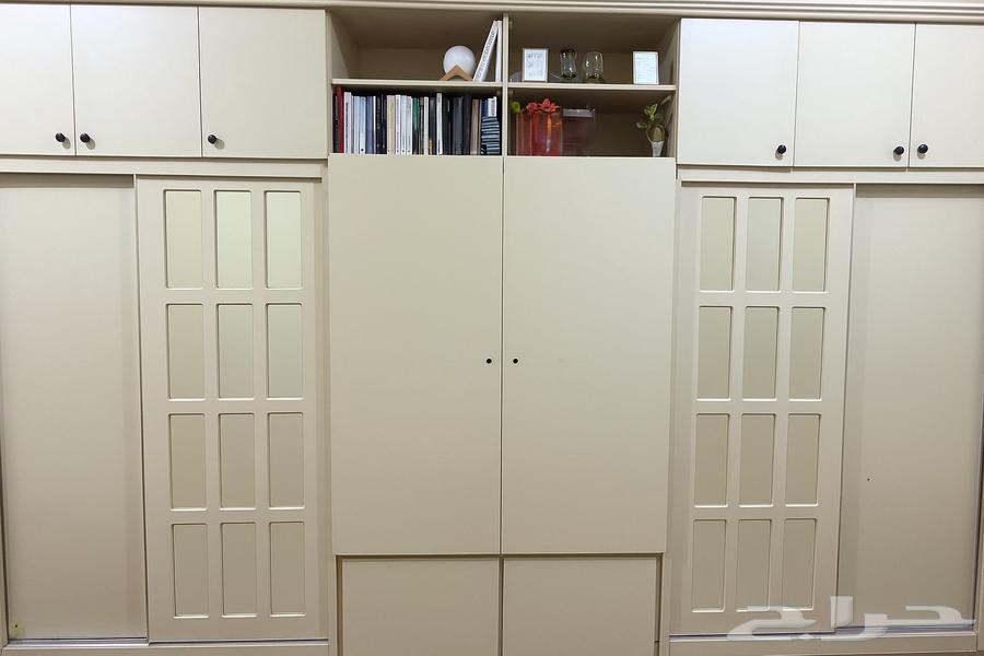 للبيع غرفه نوم نفرين سرير ودولاب وتسريحه وكومدينات64657807803010110