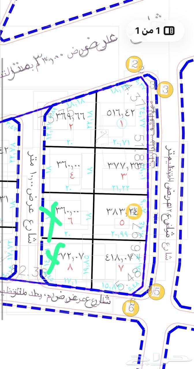 قطعتين ارض للبيع64151002429826110