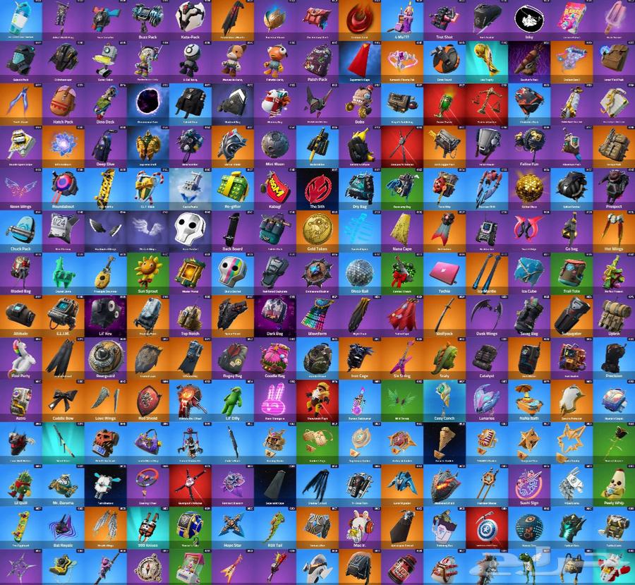 للبيع حساب فورت نايت64578465764994112