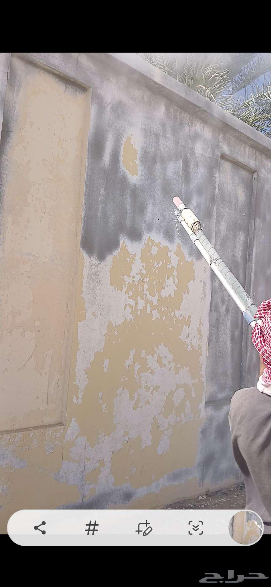 Sandblasting for removing old paint64181319755523110
