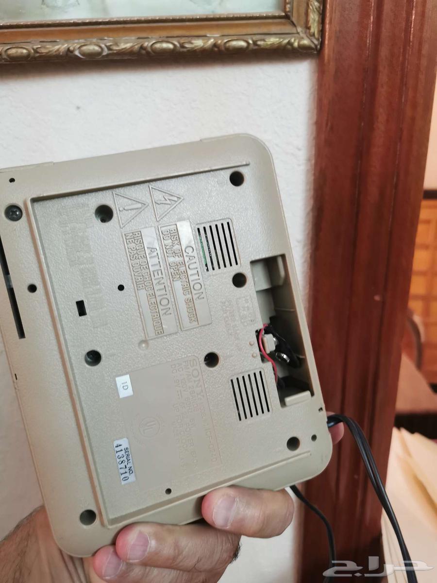 للقديمين. منبه وراديو سوني Sony Dream Machine ICF-C24064480496569857114