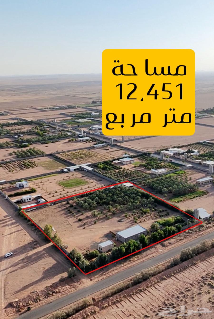 مزرعة للبيع