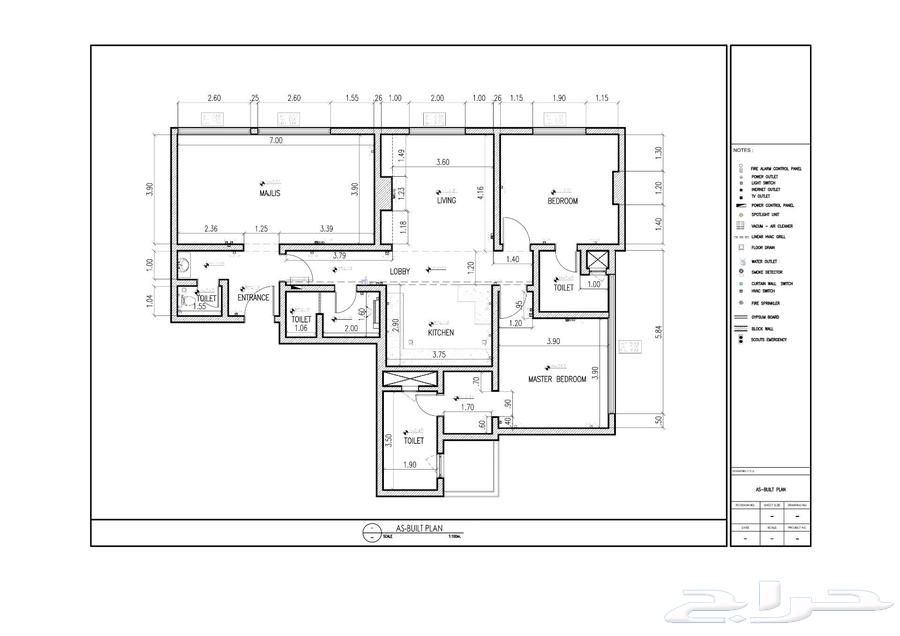 As-built drawings - Dimensioning64185797784961111