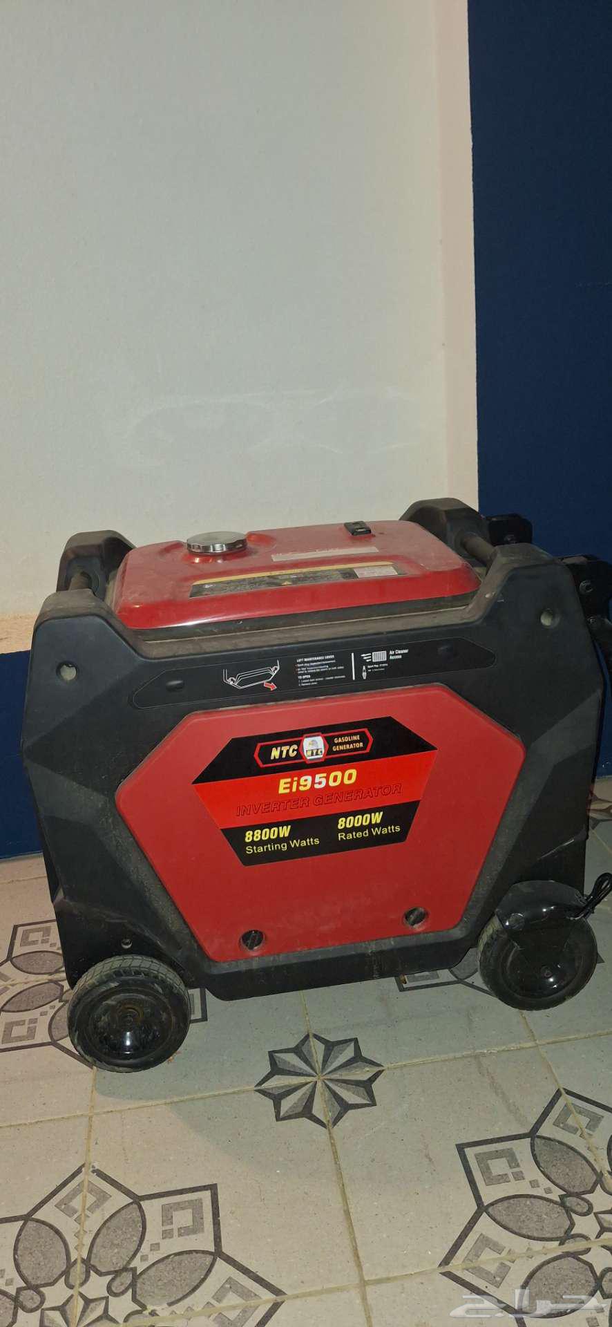 8000-watt Chinese NTC Brand Gasoline Generator, 50-liter, in Good Condition64553370297218112