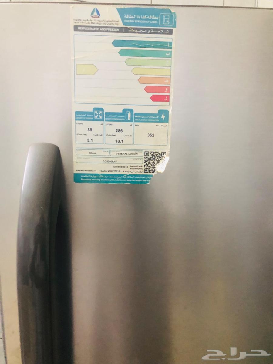 ثلاجة وفريزر جنرال جولدن نظيفة جدا64540280855555114