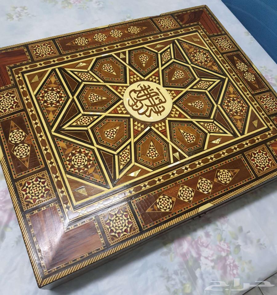 صندوق موزيك قرآن عثماني وأشرطة المصحف كامل للشيخ الحذيفي64424347735810112