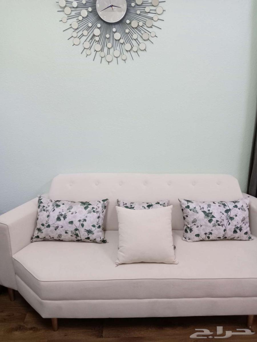 Beige elegant new model three-seater sofa64442775674114110