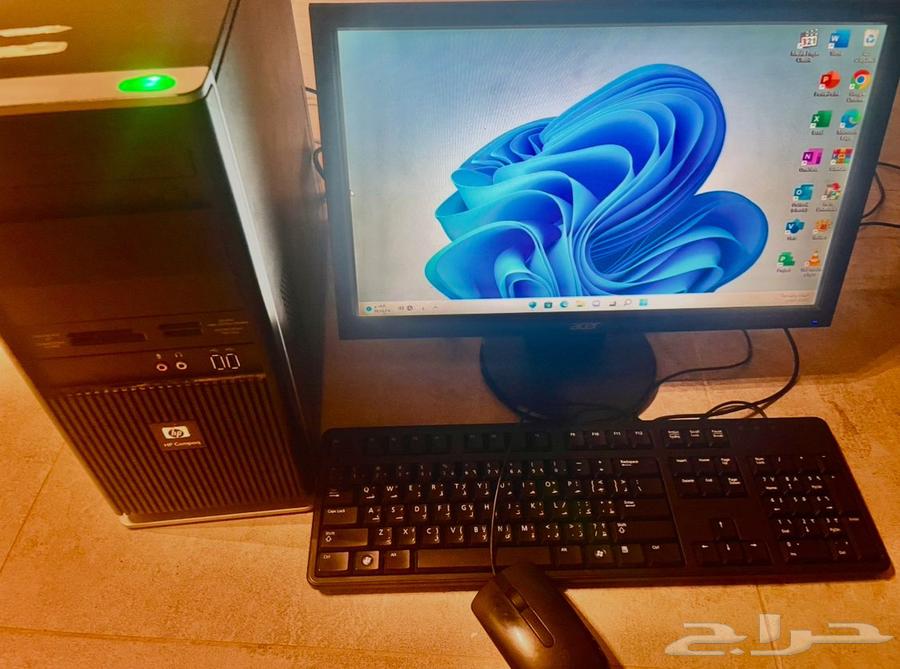 HP Desktop Computer i5 Windows 11 and Microsoft Office64548896720131110