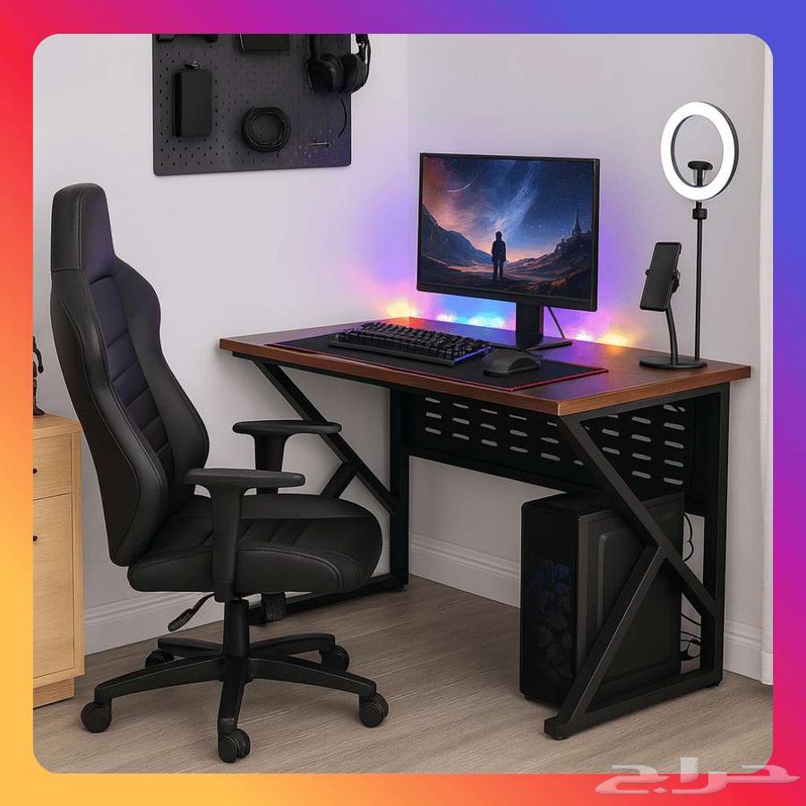 مكتب قيمنق مع كرسي قيمنق64621954357249110